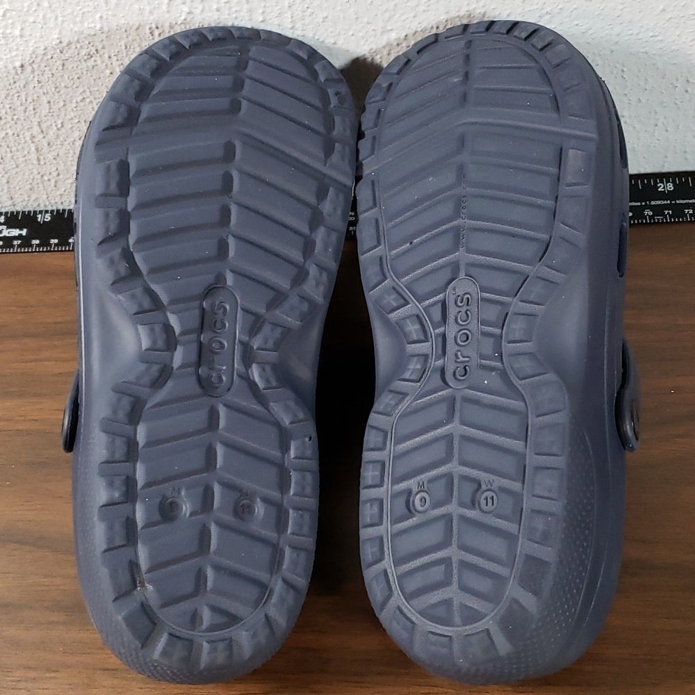 CROCS Specialist II Vented Rubber Clogs, Blue, Size 11 Womens, Size 9 Mens - Picture 8 of 9